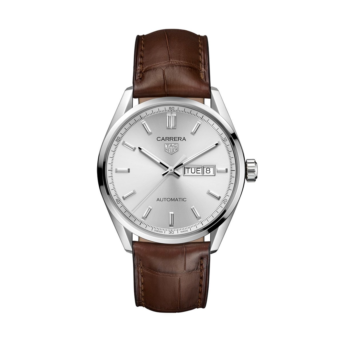 TAG Heuer Carrera automatic silver 41 mm