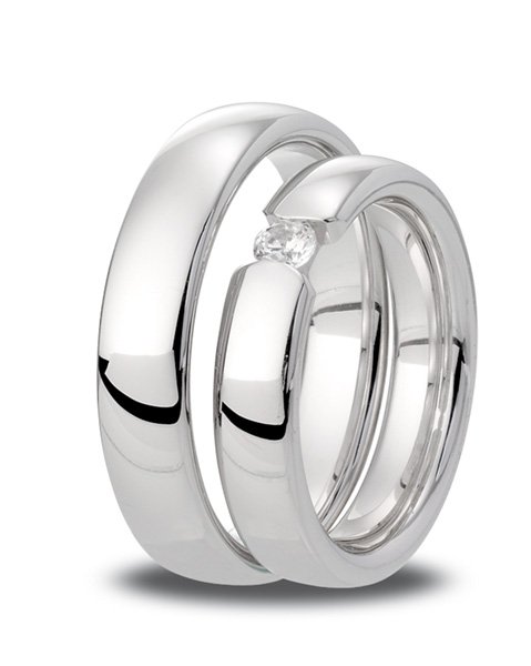 Giftering Promise med 0,14ct diamant