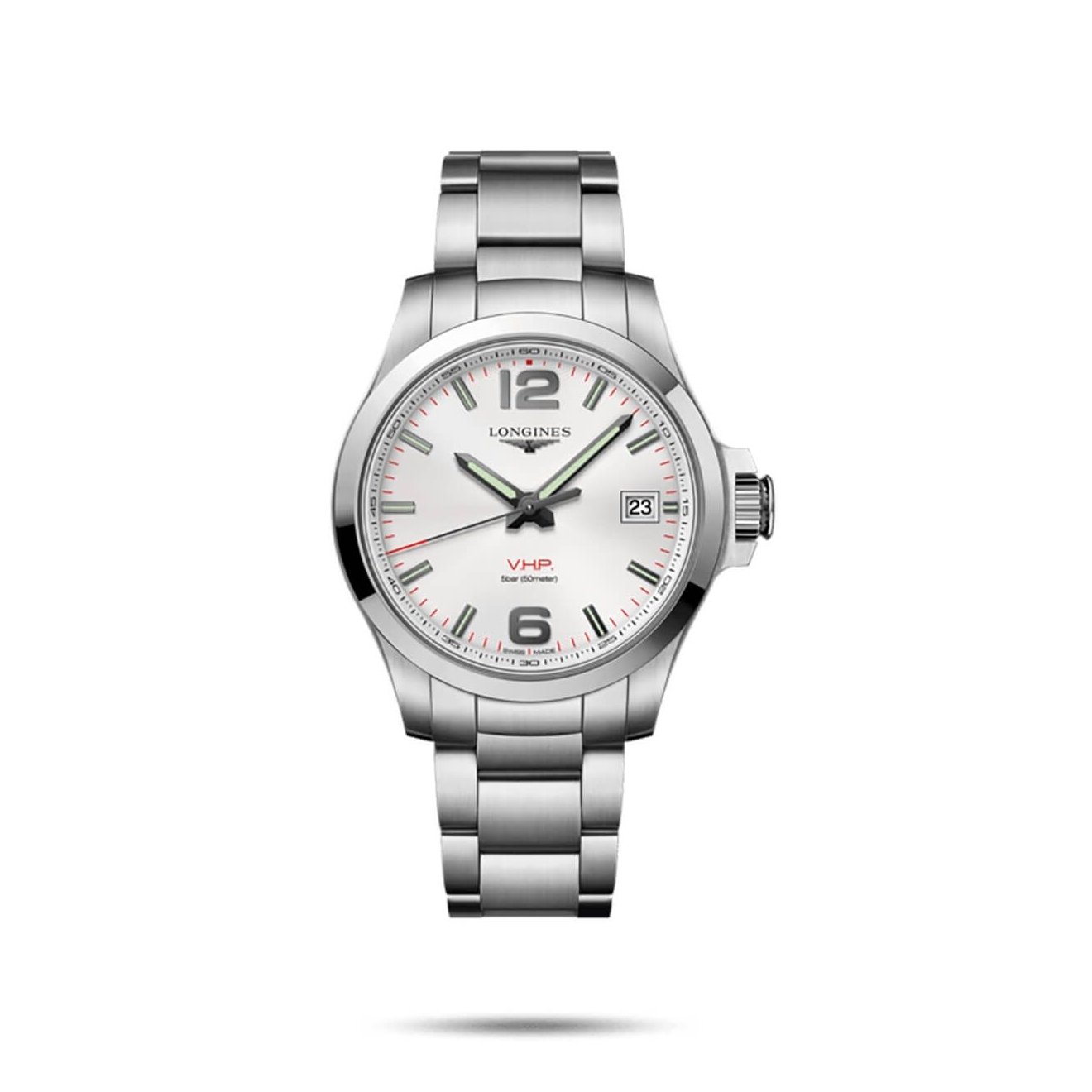 Longines Conquest V.H.P silver 41 mm 
